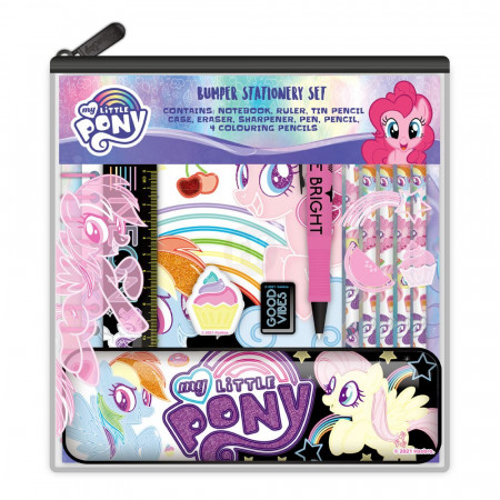 My Little Pony 12-Piece Stationery Set Bumper peňaženka Good Vibes